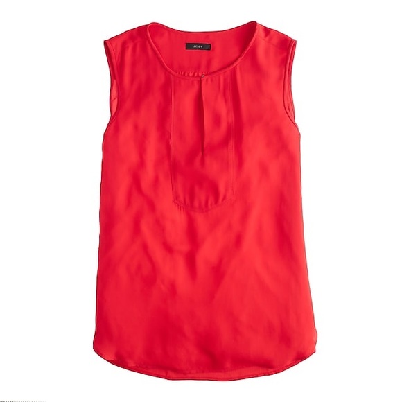 J. Crew Drapey Keyhole Top - Picture 2 of 4